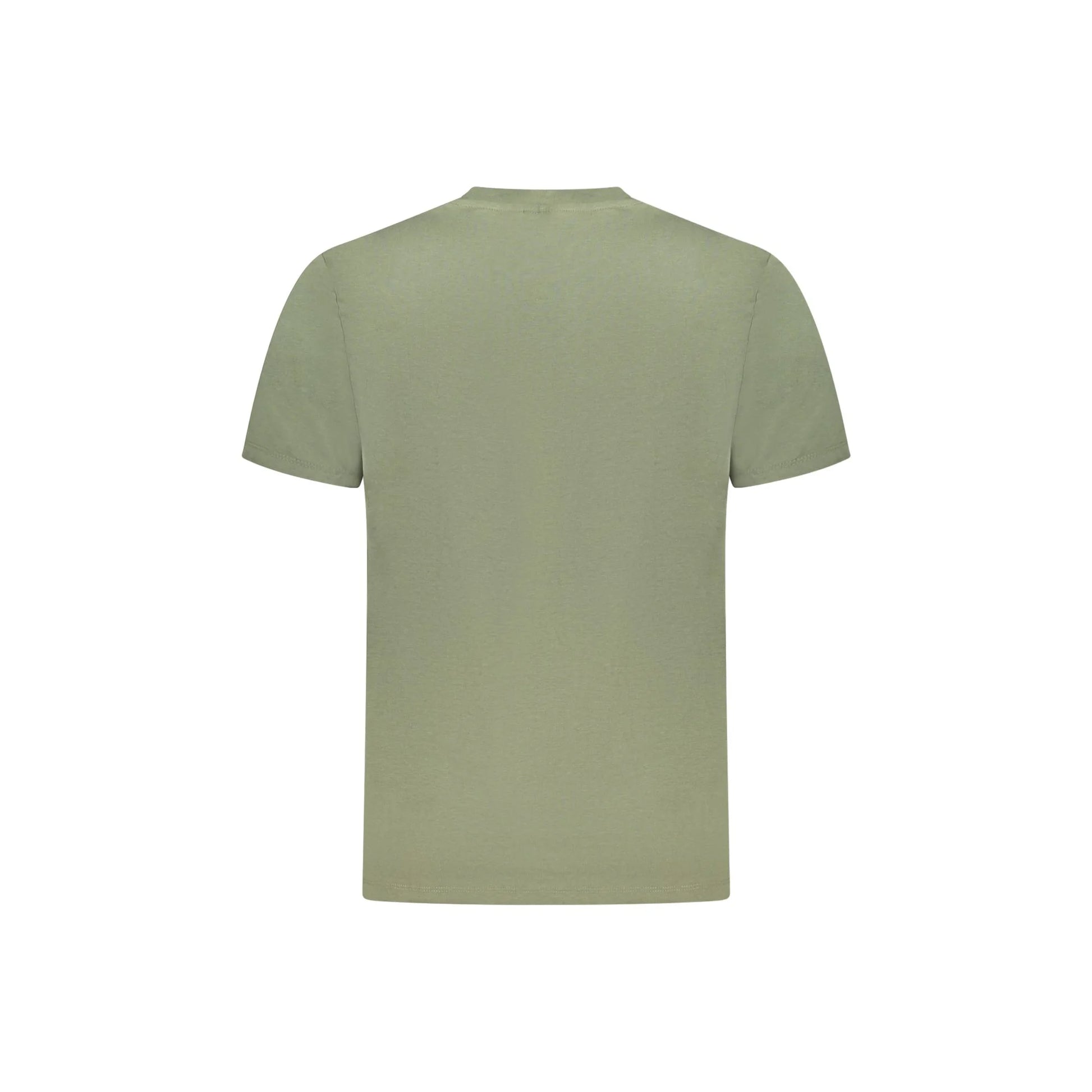 Norway 1963 T-Shirt Maniche Corte Uomo Verde Logo - vista 2