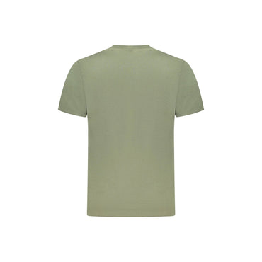 Norway 1963 T-Shirt Maniche Corte Uomo Verde Logo - vista 2