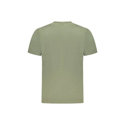 Norway 1963 T-Shirt Maniche Corte Uomo Verde Logo - vista 2