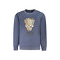 Cavalli Class Felpa Donna Blu Girocollo con Logo Felpe - foto prodotto