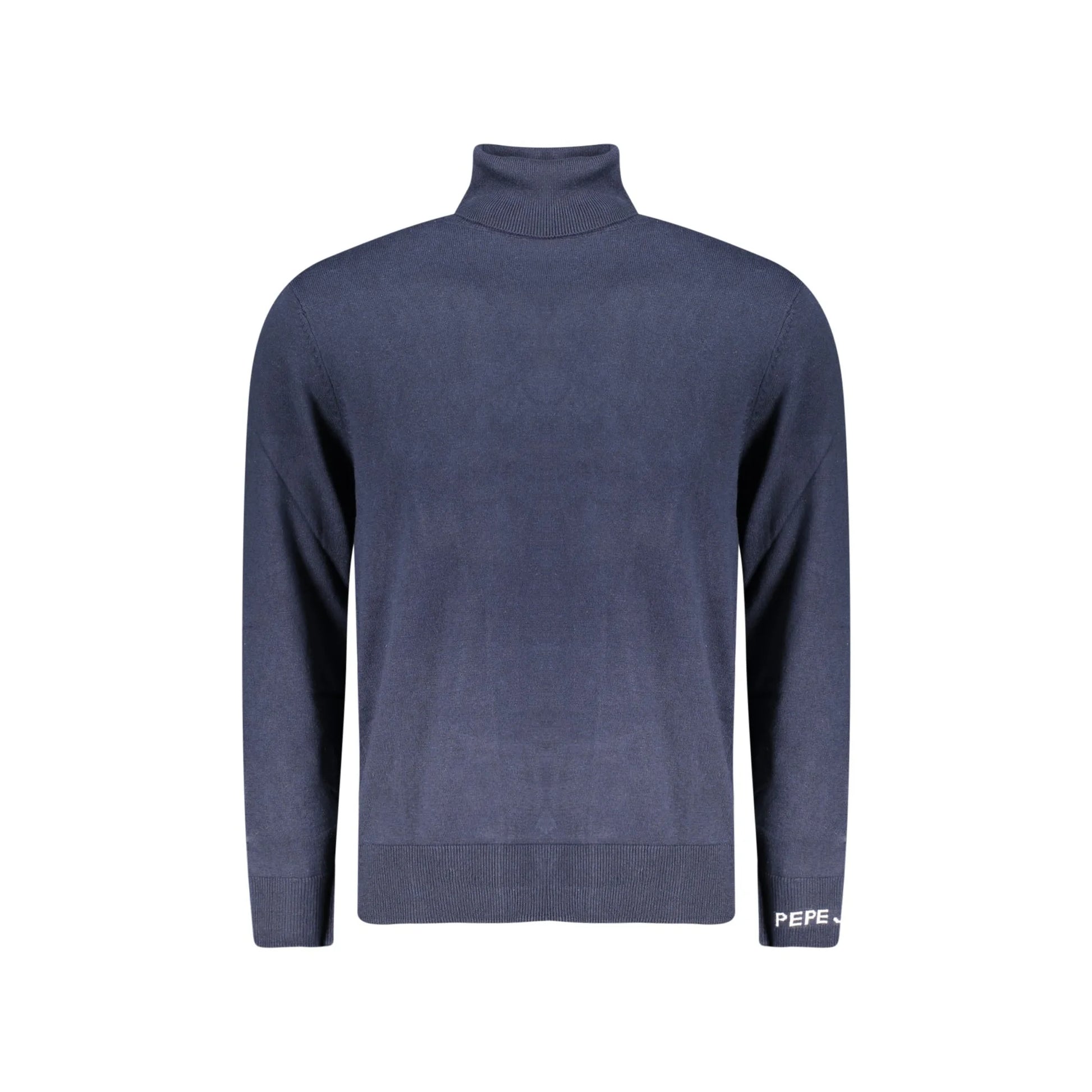 Pepe Jeans Maglia Uomo Blu Dolcevita Maniche Lunghe Logo Maglie - foto prodotto