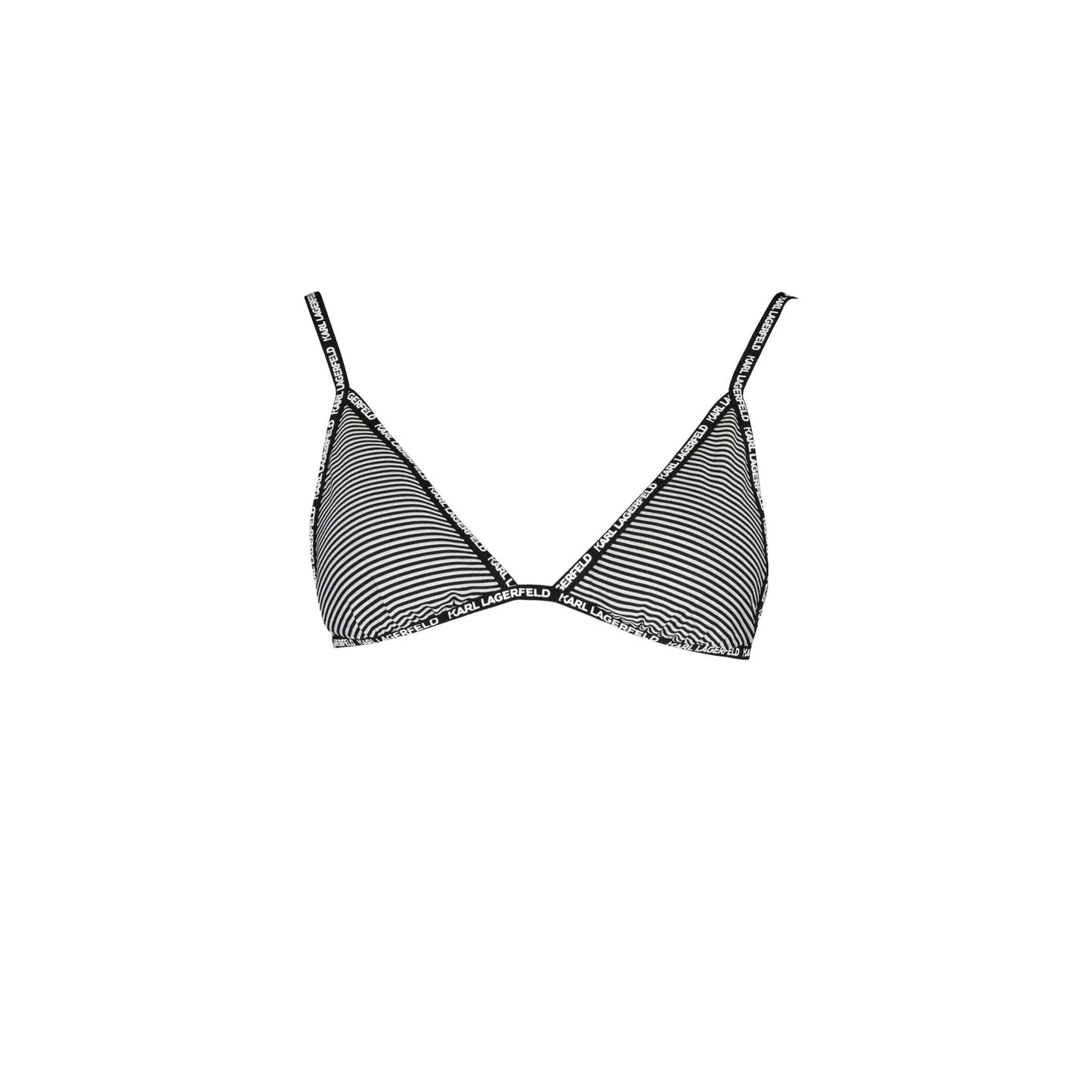 Karl Lagerfeld Beachwear Costume Mare Donna Nero Stampa - foto prodotto