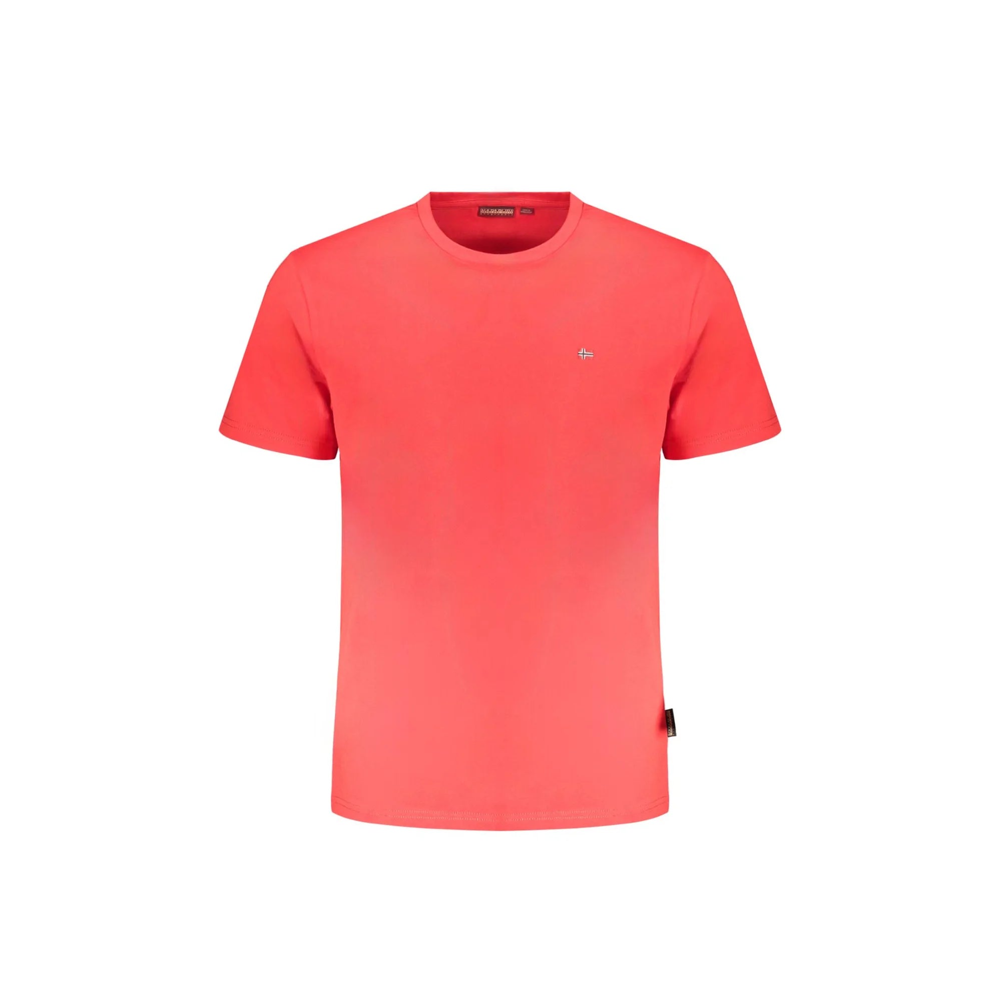 NAPAPIJRI T-SHIRT MANICHE CORTE UOMO ROSSO