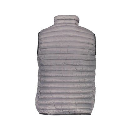 North Sails Smanicato Uomo Grigio con Logo Giubbotti e Giacche - vista 2