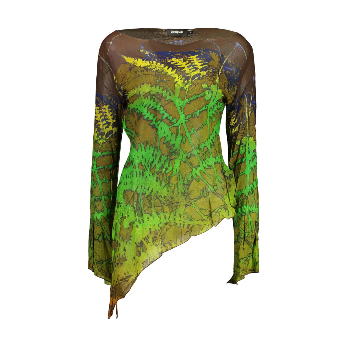 DESIGUAL MAGLIA DONNA MARRONE