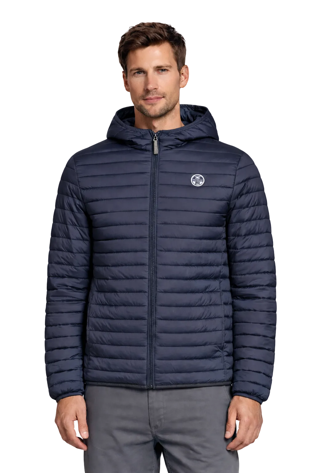 North Sails Chaqueta de Manga Larga Hombre Azul Cremallera