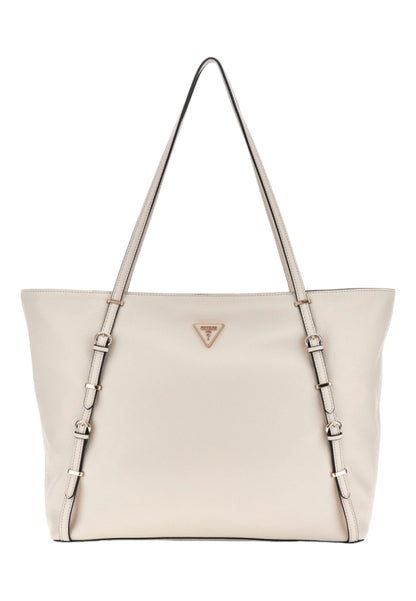 GUESS JEANS Borsa Donna a Spalla Beige Levia con Tasca Esterna Borse - foto prodotto
