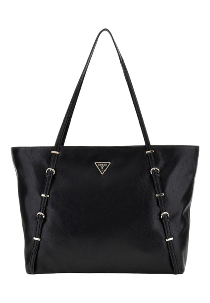 GUESS JEANS Borsa Donna a Spalla Nera Levia con Tasca Esterna Borse nero - foto prodotto