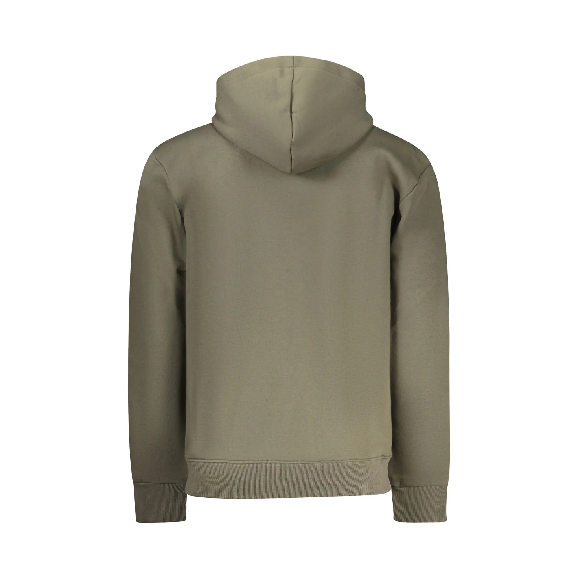 COVERI MOVING FELPA CON ZIP UOMO VERDE