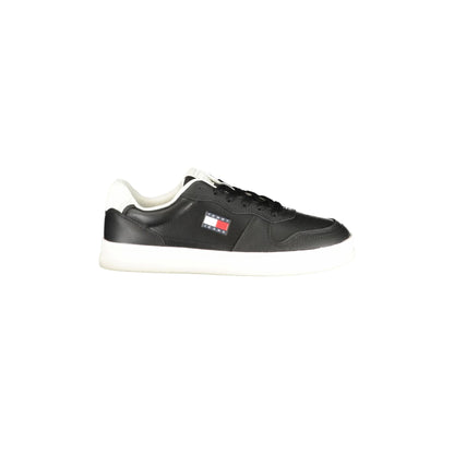 Tommy Hilfiger Sneakers Donna Nere Stampa Logo Nero - foto prodotto