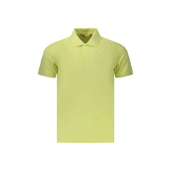 K-Way Polo Maniche Corte Uomo Gialla Logo