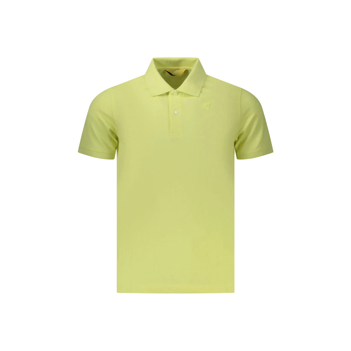 K-WAY POLO MANICHE CORTE UOMO GIALLO