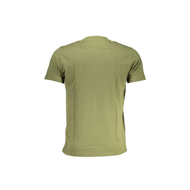 Cavalli Class T-Shirt Maniche Corte Uomo Verde Stampa - vista 2