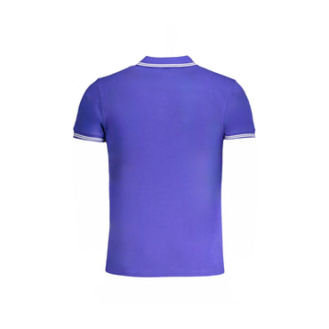 Cavalli Class Polo Maniche Corte Uomo Blu Ricamo - vista 2