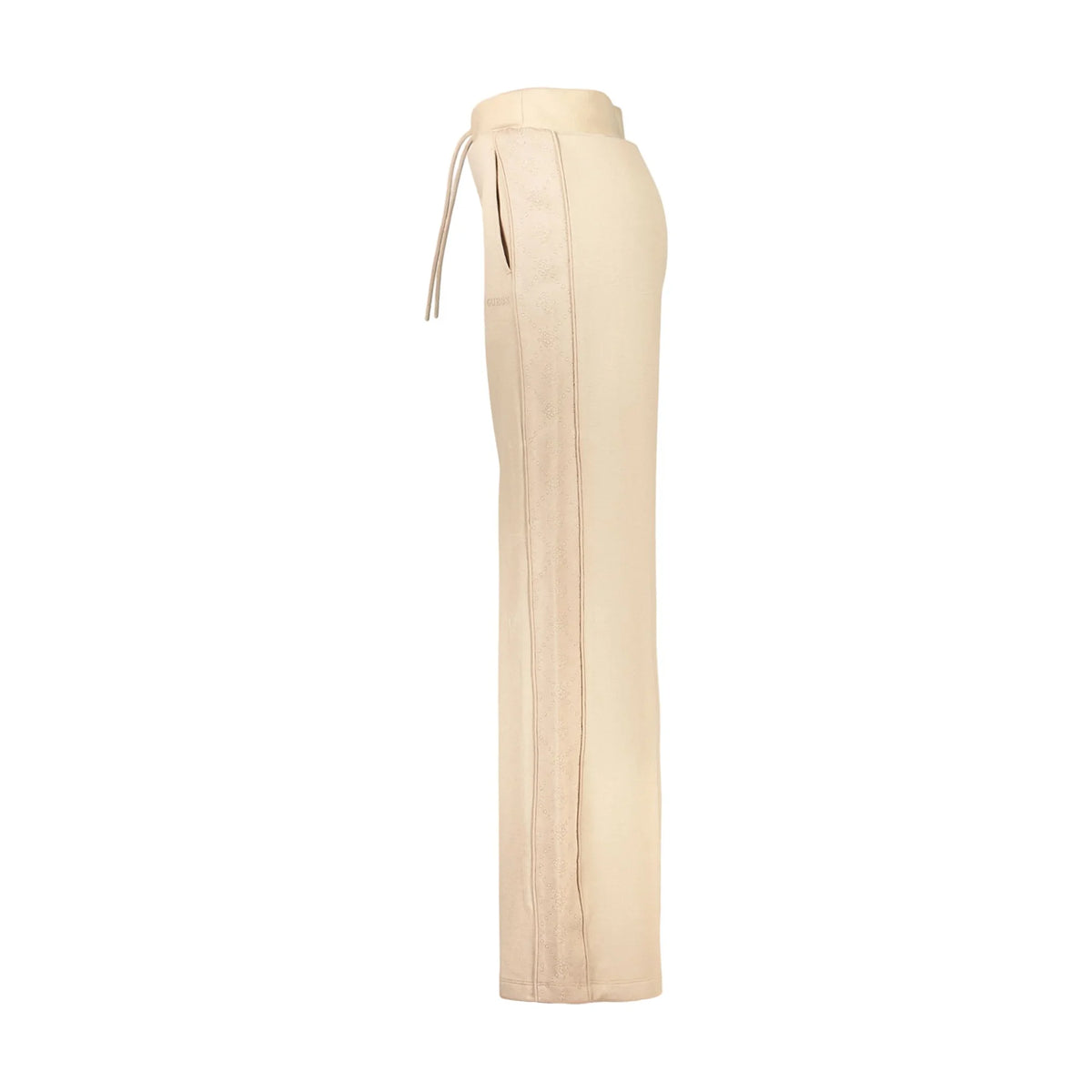 GUESS JEANS PANTALONE TUTA LUNGO DONNA BEIGE