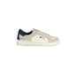 Gas Sneakers Uomo Bianche Lacci Plantare Removibile Logo Bianco - foto prodotto
