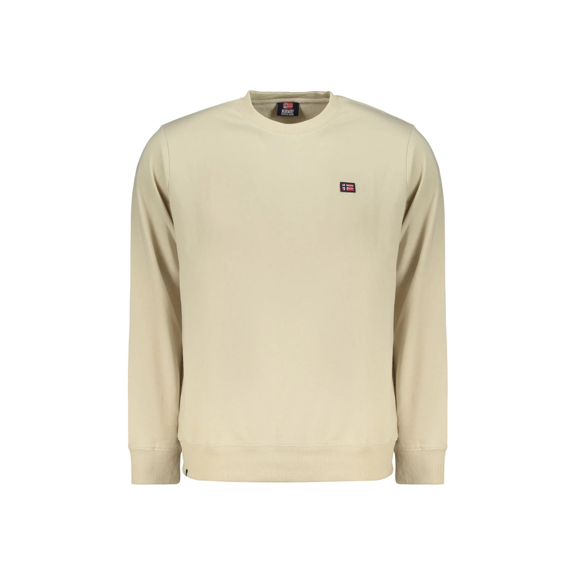 NORWAY 1963 FELPA SENZA ZIP UOMO BEIGE