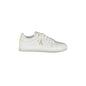 CALVIN KLEIN Scarpe Sneakers Donna Bianche con Dettagli a Contrasto e Logo Bianco - foto prodotto