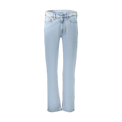 CALVIN KLEIN JEANS DENIM UOMO AZZURRO