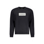 Napapijri Felpa Uomo Nera Girocollo Relaxed Fit Logo Felpe Nero - foto prodotto
