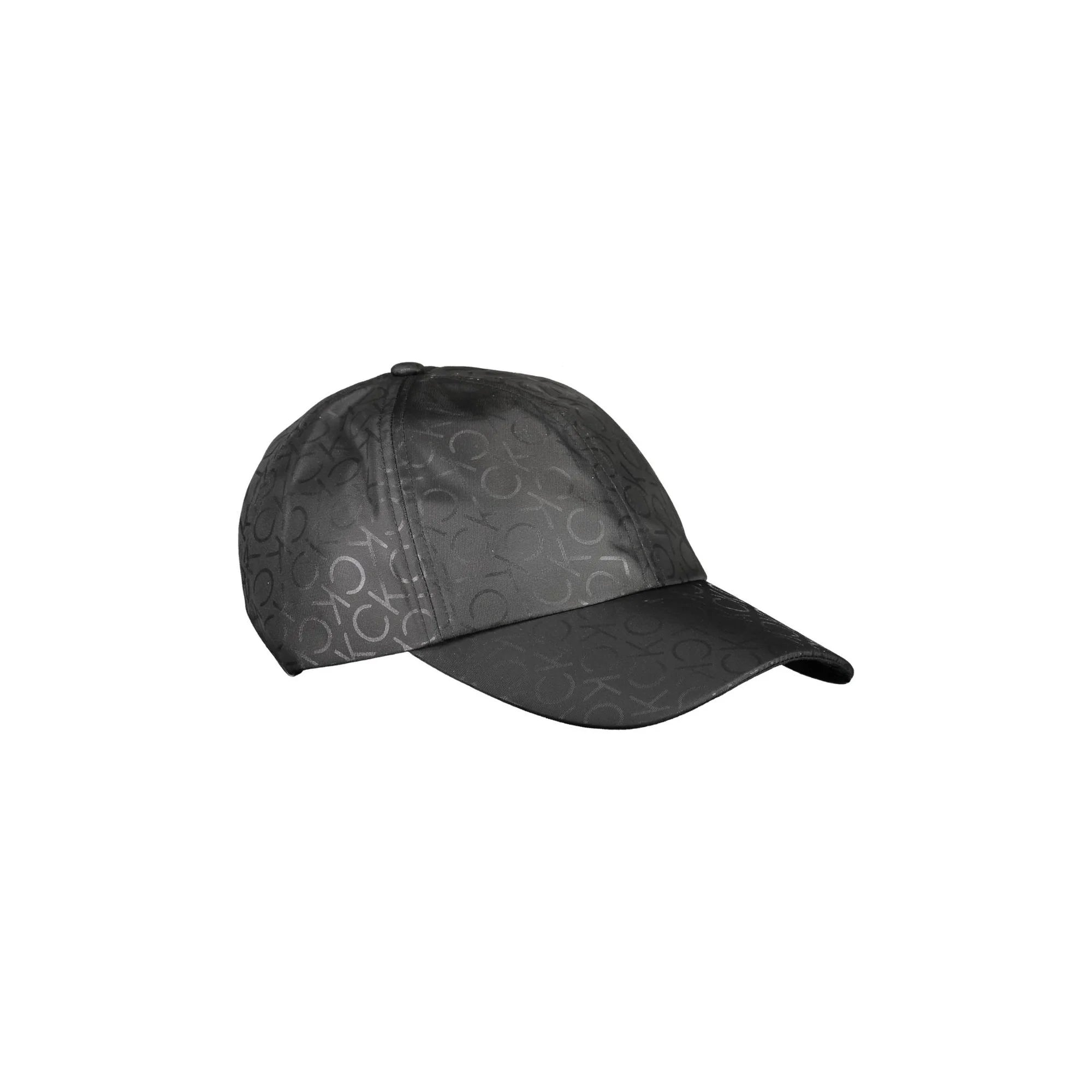 Calvin Klein Cappello Uomo Nero Logo Cappelli - vista 3