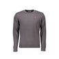 Napapijri Maglia Uomo Grigia Girocollo Maniche Lunghe Maglie Grigio - foto prodotto