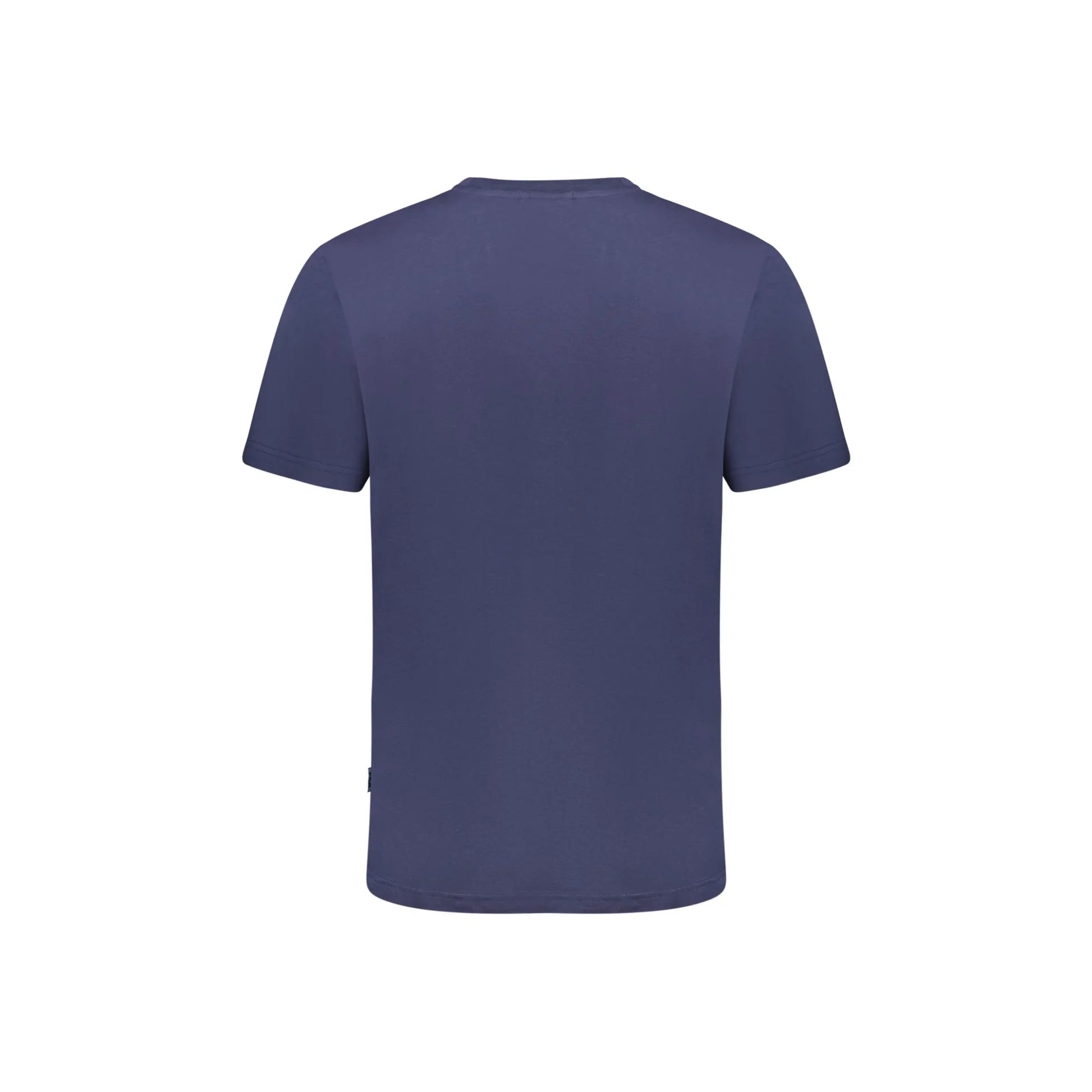 Fila T-Shirt Maniche Corte Uomo Blu Stampa Logo - vista 2