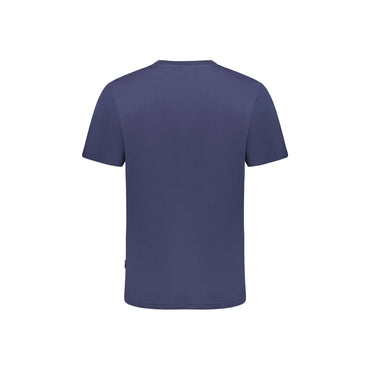 Fila T-Shirt Maniche Corte Uomo Blu Stampa Logo - vista 2