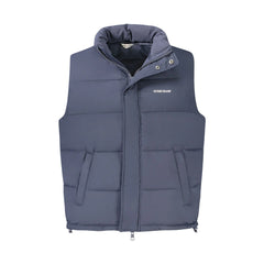 Guess Jeans Giubbotto Uomo Blu Stampa Logo