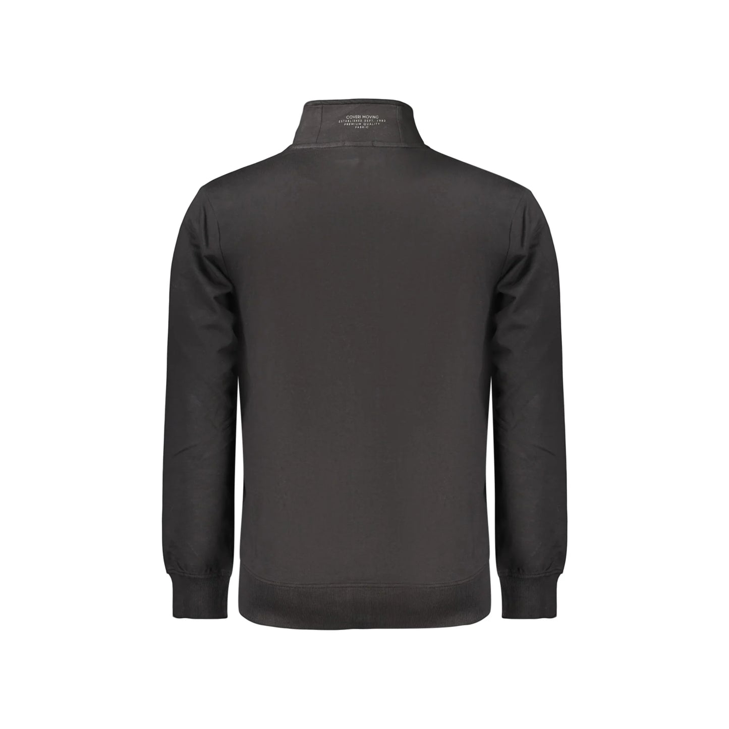 COVERI MOVING FELPA CON ZIP UOMO NERO