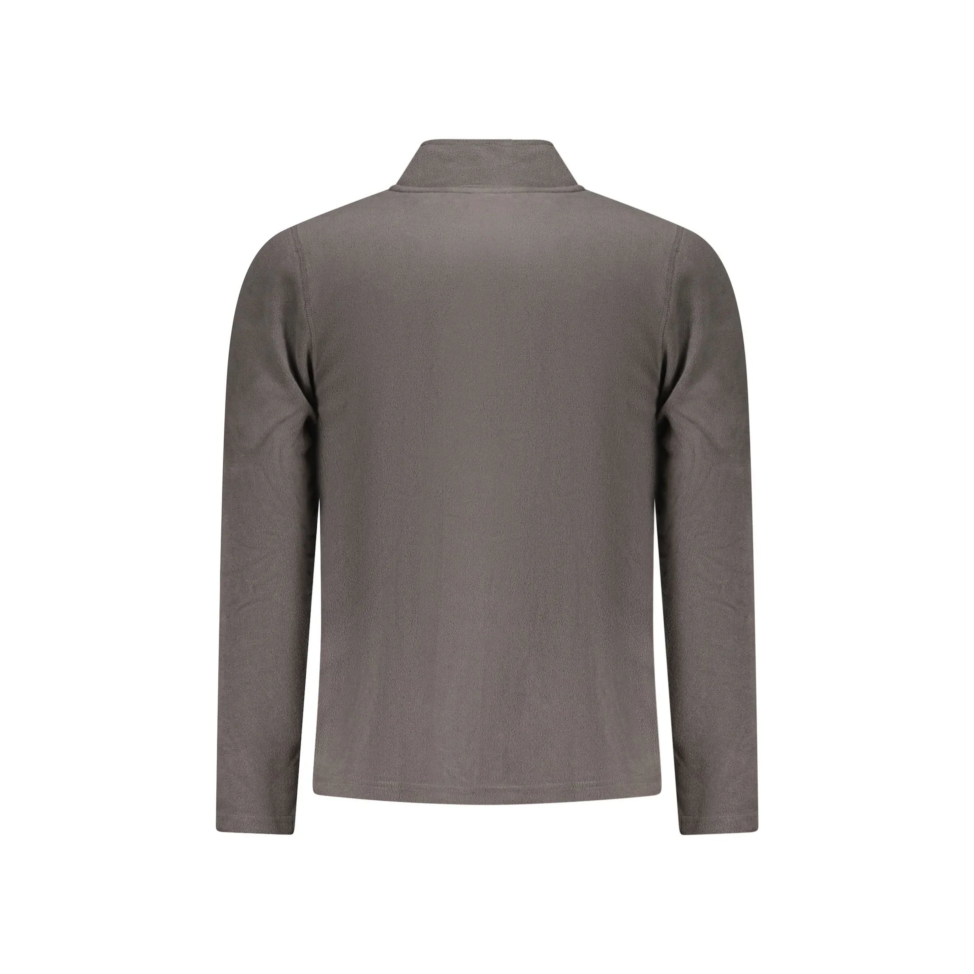 U.S. Grand Felpa Uomo Grigia Zip Pile Ricamo Logo Felpe grigio - vista 2