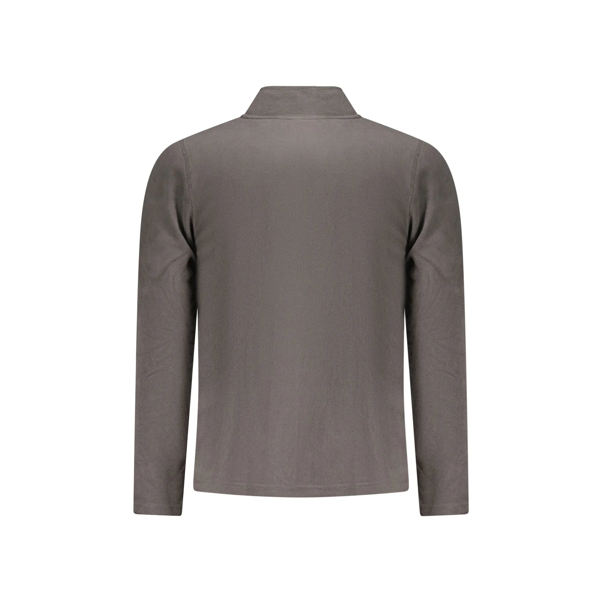 U.S. GRAND FELPA CON ZIP UOMO GRIGIO