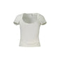 Guess Jeans T-Shirt Maniche Corte Donna Bianca Logo Bianco - foto prodotto