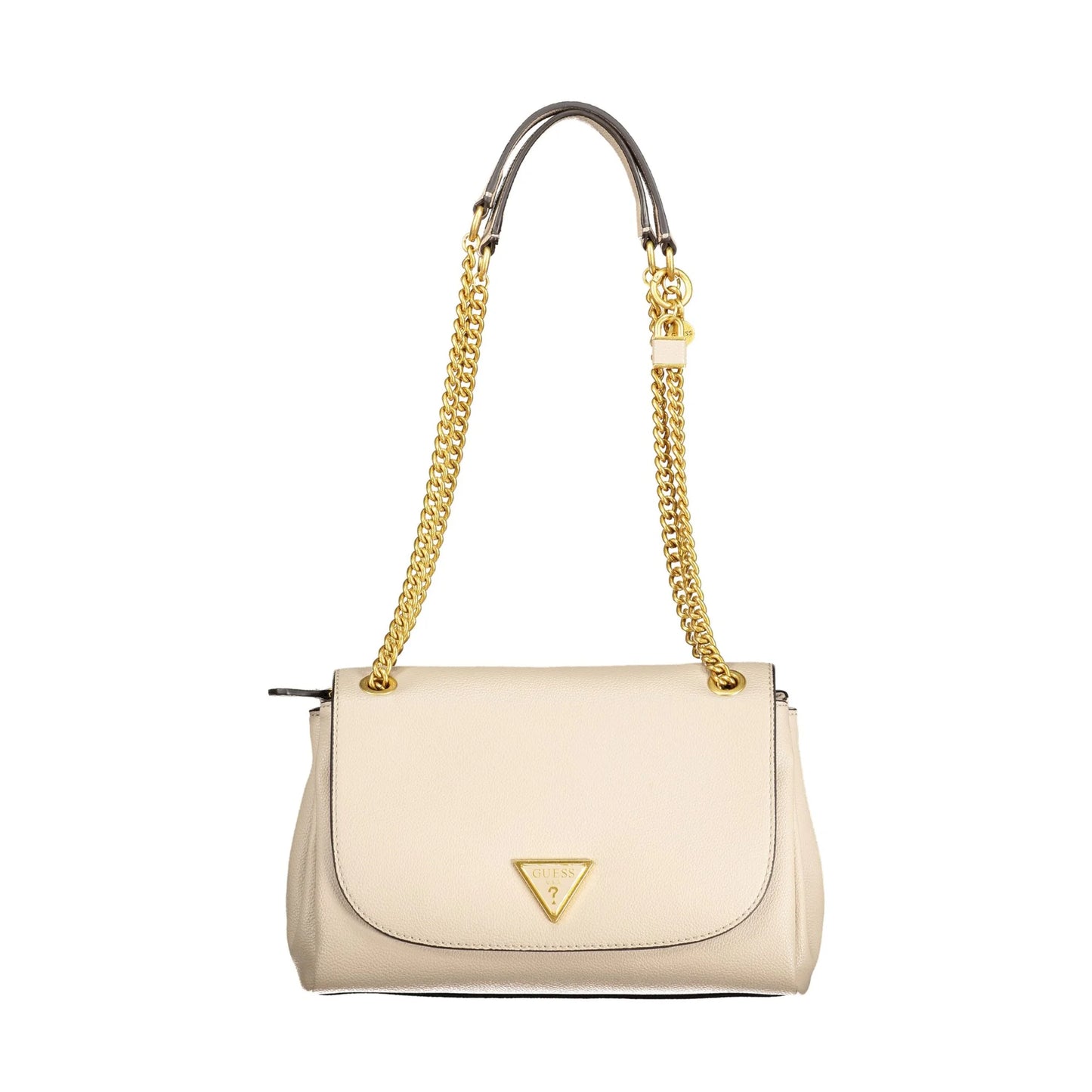 GUESS JEANS Borsa Donna Beige Cosette a Tracolla con Catena e Doppio Scomparto Borse - foto prodotto