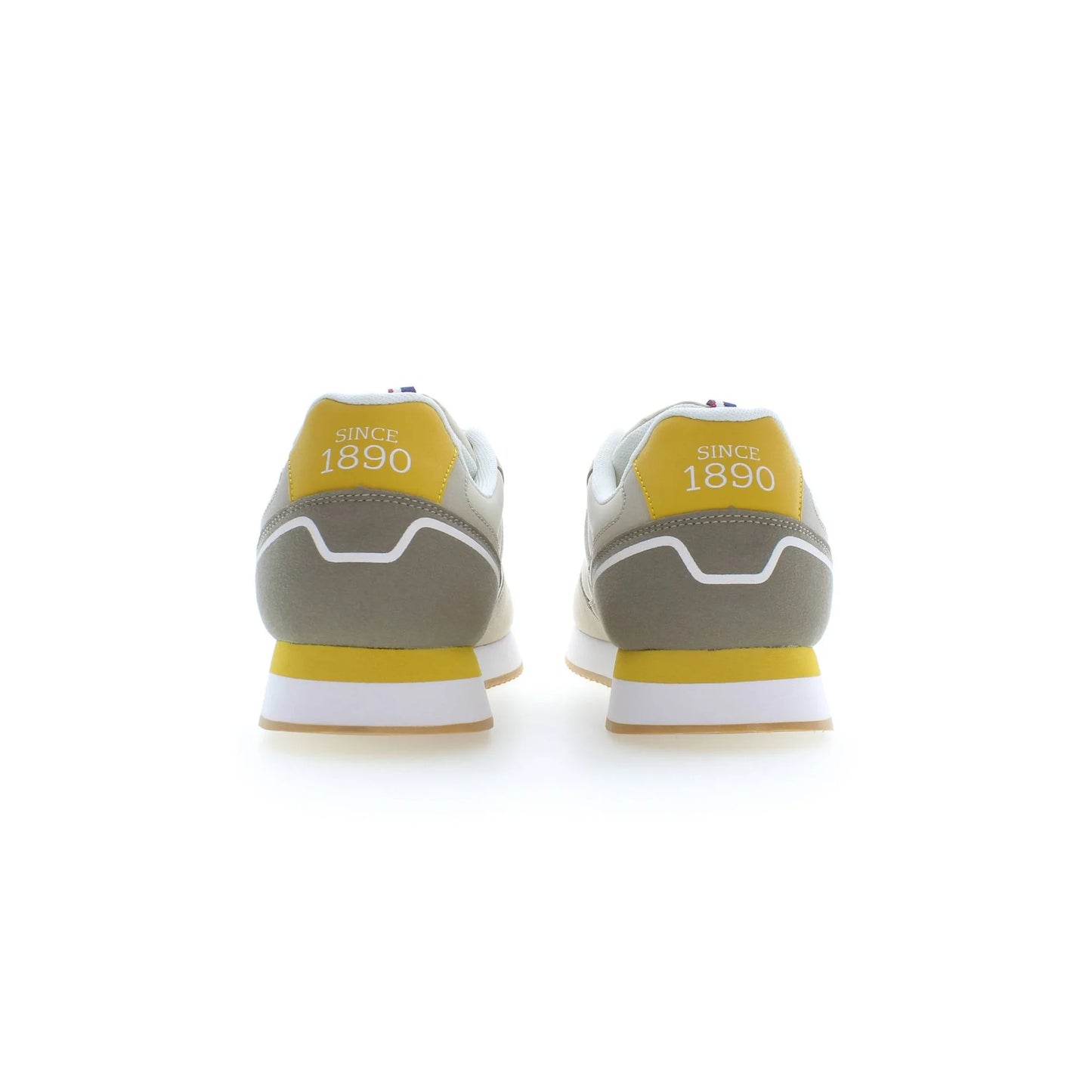 U.S. Polo Best Price Sneakers Uomo beige Dettagli a Contrasto - vista 2