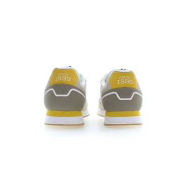 U.S. Polo Best Price Sneakers Uomo beige Dettagli a Contrasto - vista 2