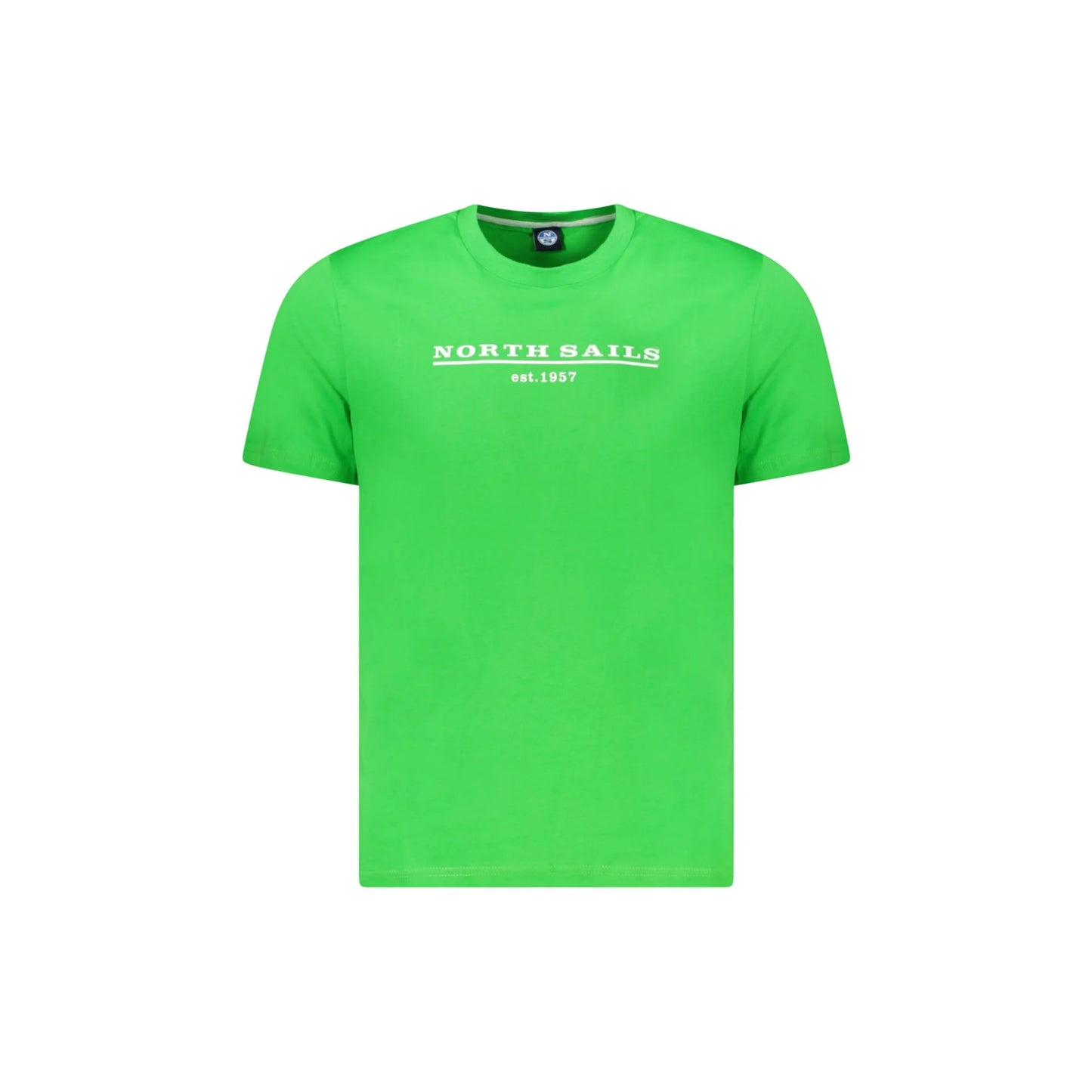 North Sails T-Shirt Maniche Corte Uomo Verde Stampa - foto prodotto
