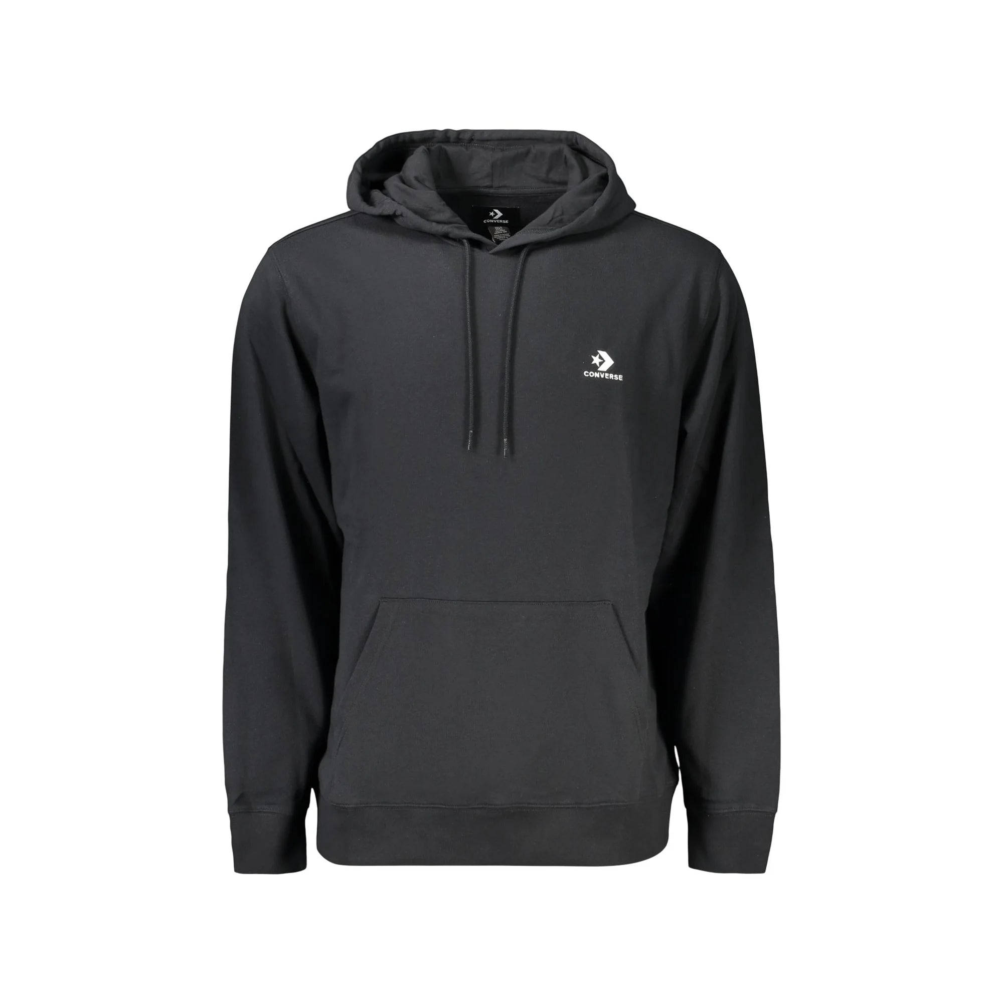 CONVERSE FELPA SENZA ZIP UOMO NERO