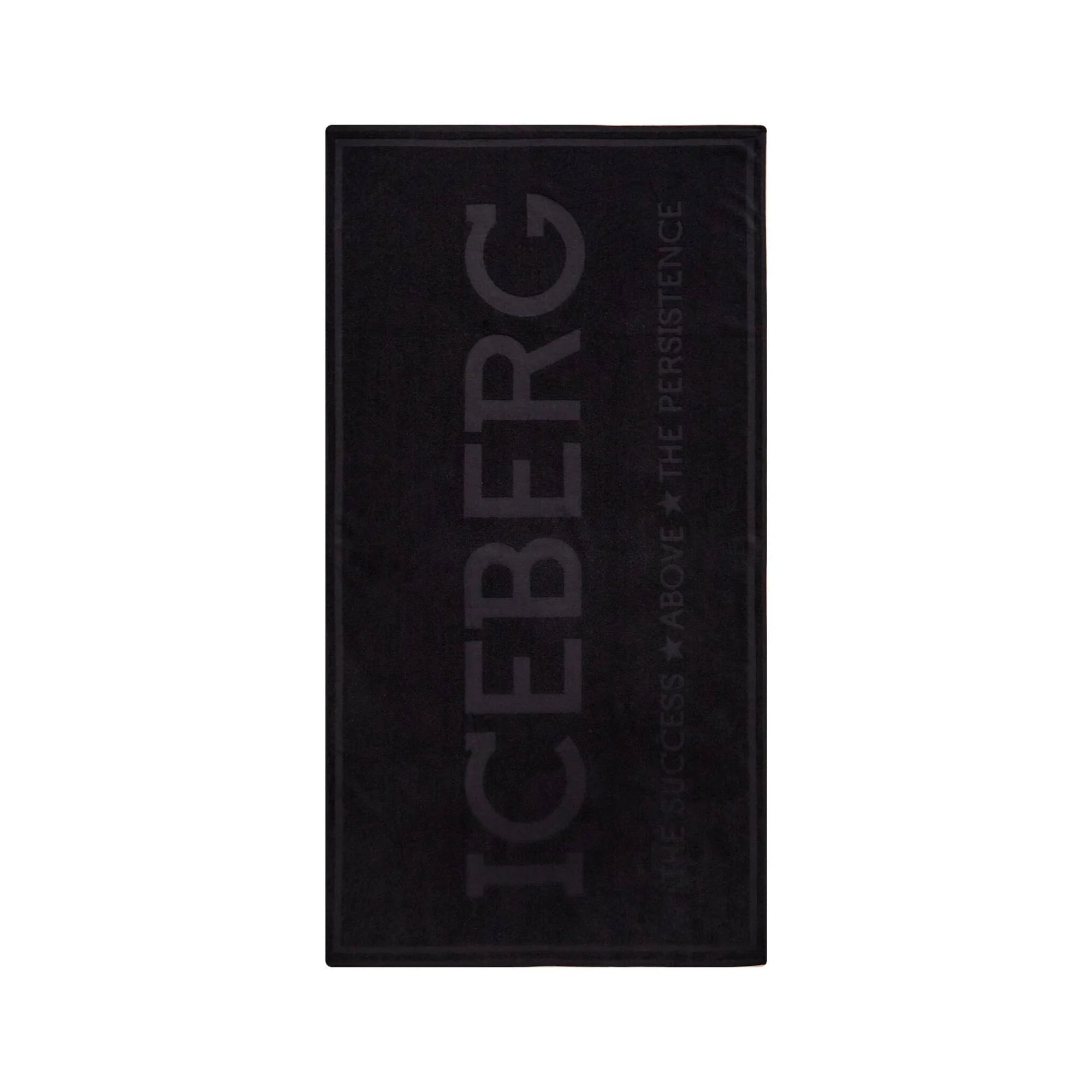 ICEBERG TELO MARE UOMO NERO