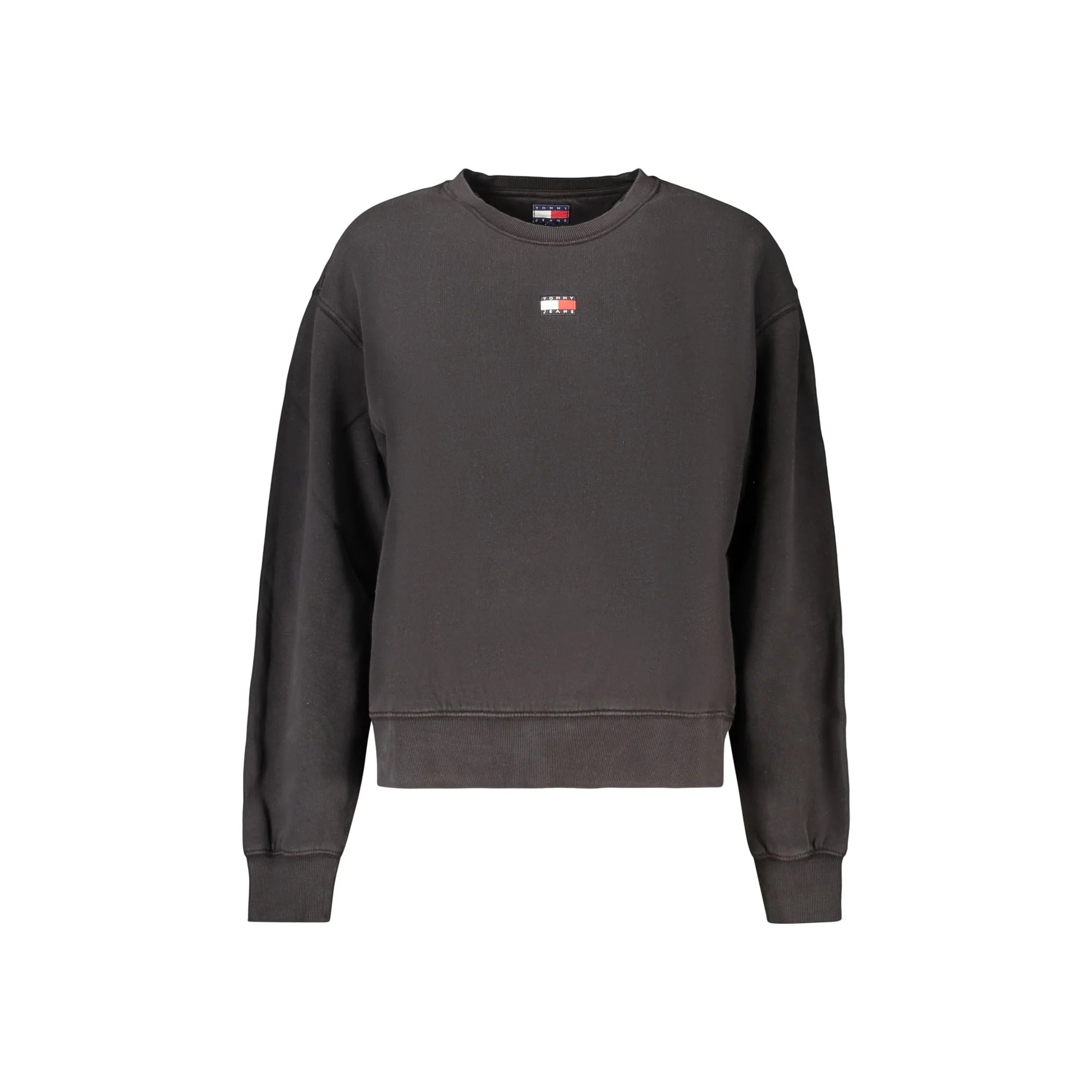 TOMMY HILFIGER FELPA SENZA ZIP DONNA NERO