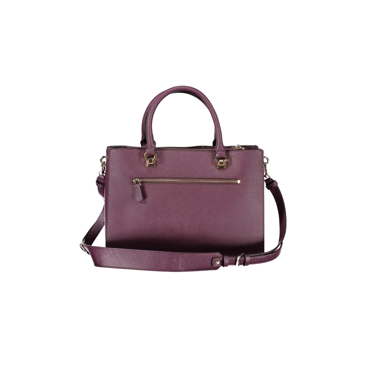 GUESS JEANS Borsa Donna BRYNLEE Viola con Tracolla e 2 Manici Borse - vista 2