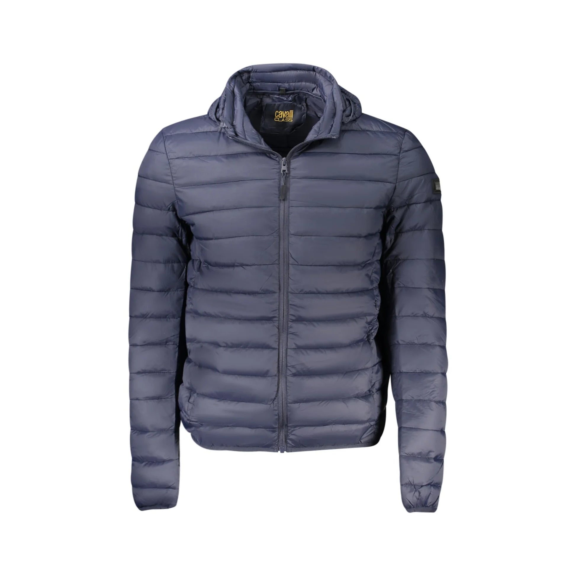 Cavalli Class Giubbotto Uomo Blu con Cappuccio e Imbottitura Leggera Giubbotti e Giacche - foto prodotto