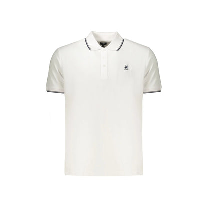 U.S. GRAND POLO MANICHE CORTE UOMO BIANCO