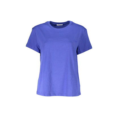 PATRIZIA PEPE T-SHIRT MANICHE CORTE DONNA BLU