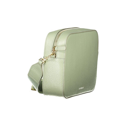 Coccinelle Borsa Donna Verde Mini Tebe Tracolla Pelle Zip Logo Borse - vista 3