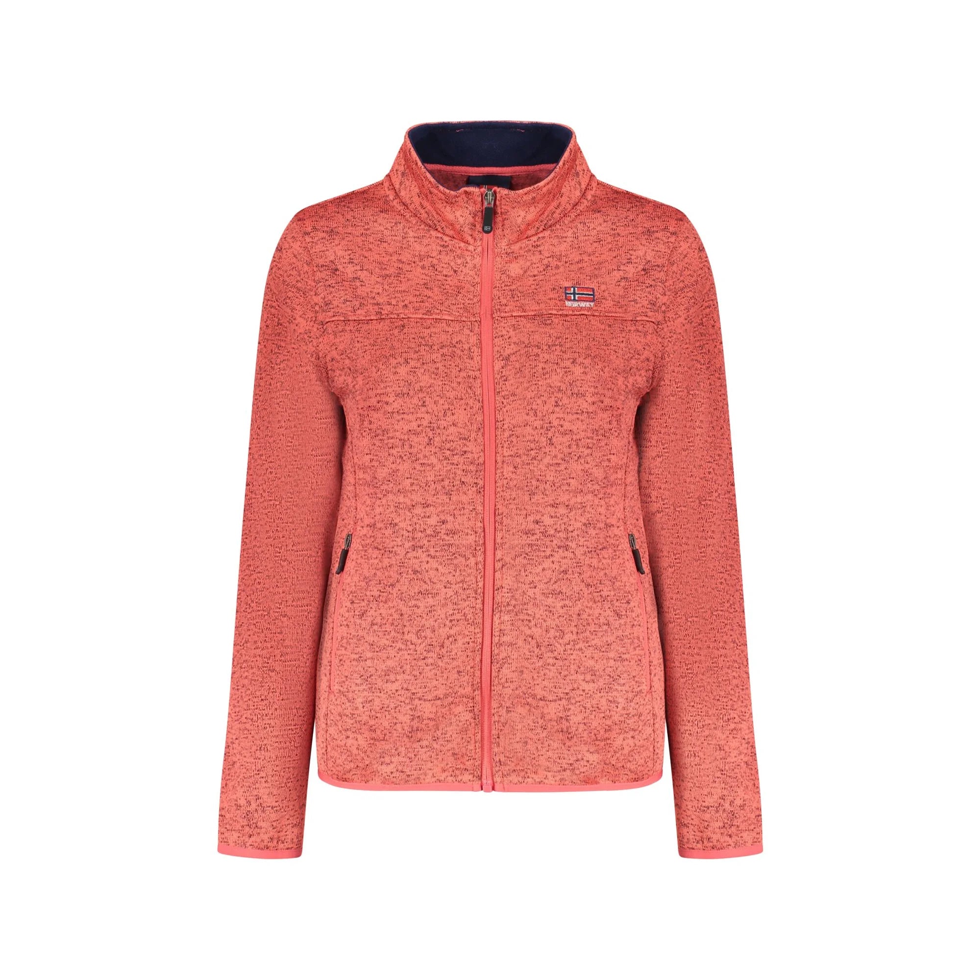 NORWAY 1963 FELPA CON ZIP DONNA ROSA