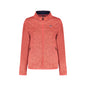 Norway 1963 Felpa Donna Rosa Zip Felpata Dettagli Contrasto Felpe - foto prodotto