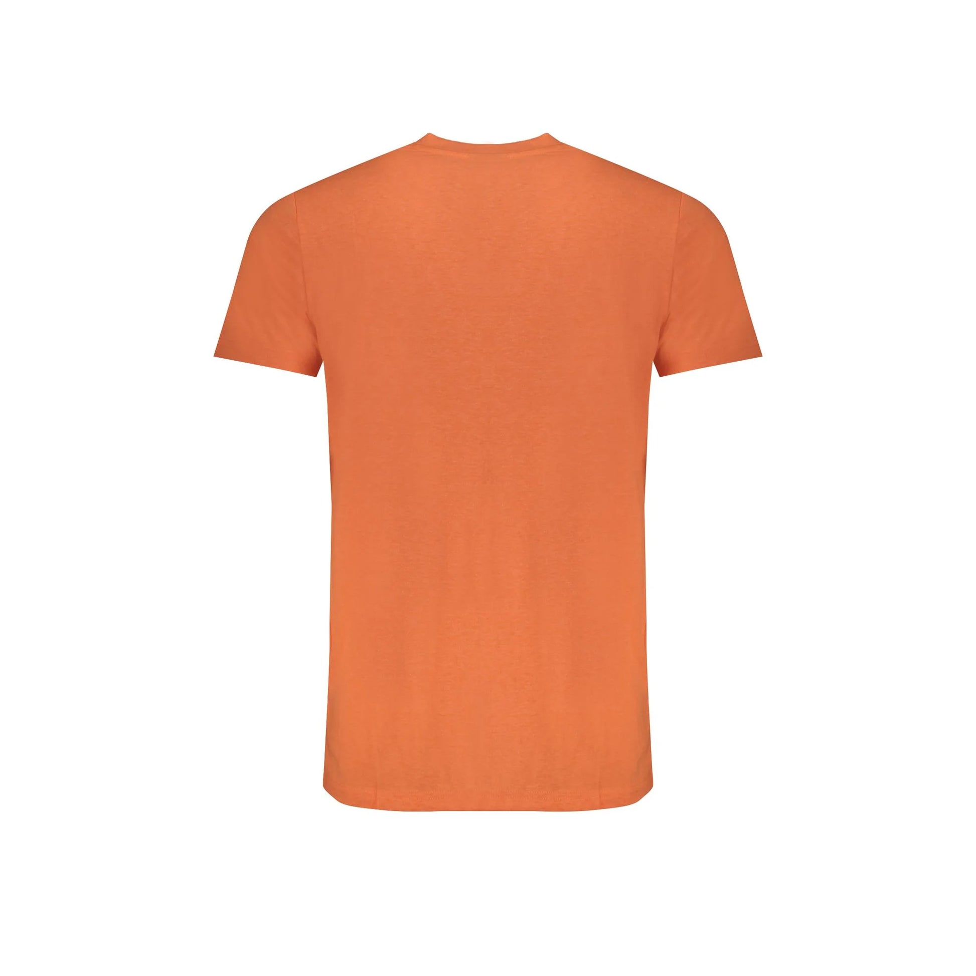 Norway 1963 T-Shirt Maniche Corte Uomo Arancione Ricamo - vista 2