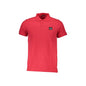 Cavalli Class Polo Maniche Corte Uomo Rossa Stampa Logo Rosso - foto prodotto