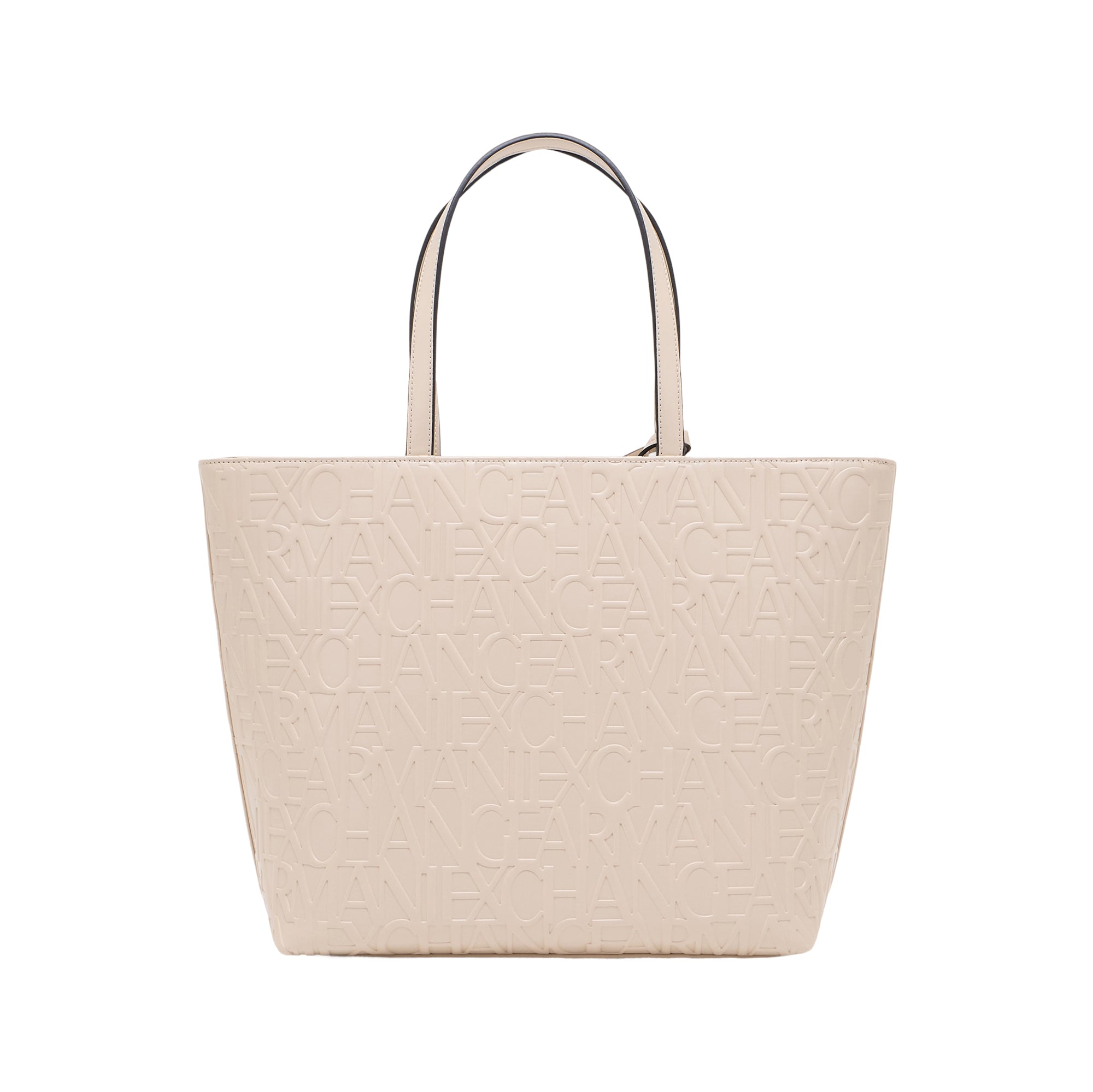 Borsa Shopper Donna Armani Exchange con Logo Allover